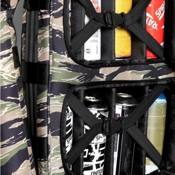 NWT SPRAYGROUND MINI GUB TIGER CAMO MG059 ARMY BACKPACK HIKIBG VARIATION $259 - Picture 7 of 9